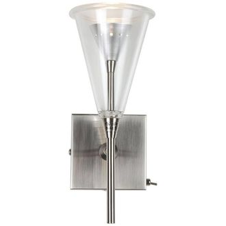 Netlighting Wall Light Satin Nickel in Grey