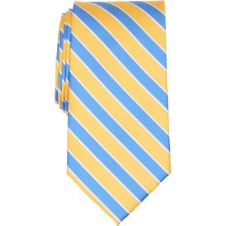 Brooks Brothers Diagonal Stripe Tie in Yellow at Nordstrom Rack