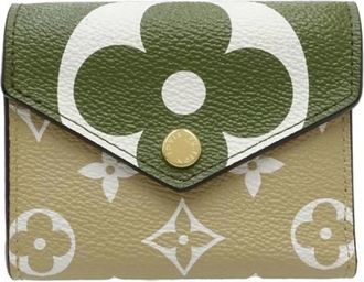 Louis Vuitton Pre-owned Tri-fold Portemonnee - Dames - Vintage Accessoires - Groen - ONE Size - Vintage