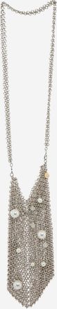Silvia Gnecchi Womens Handbag Pearl Gold-Silver Brass Handbags Gold/silver Hand Bags