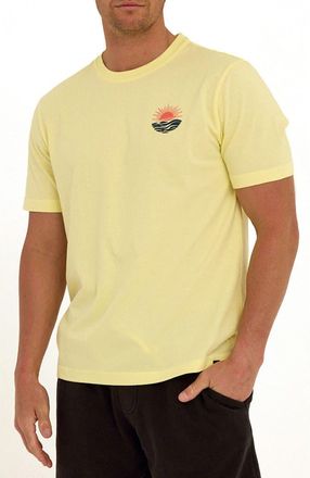 Threads 4 Thought Ocean View Cotton Blend Graphic T-Shirt in Lemonade at Nordstrom, Size Xx-Large