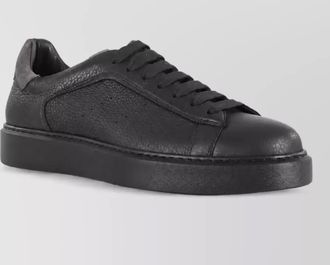 Doucal's leather low-top sneakers