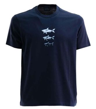Paul & Shark Navy Blue Graphic T-Shirt