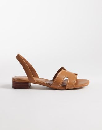 Aldo Aldo - Javamannon - Sandali bassi in pelle marrone