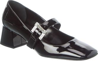 Sergio Rossi Twenty Buckle Patent Pump