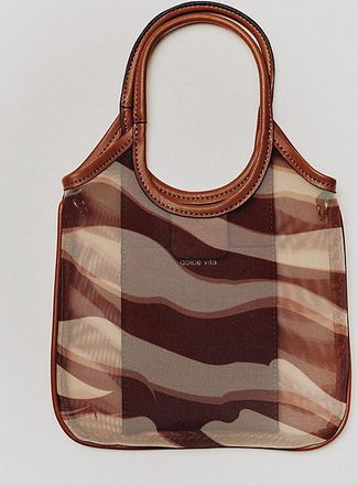Dolce Vita Sylvene Mesh Crossbody Satchel