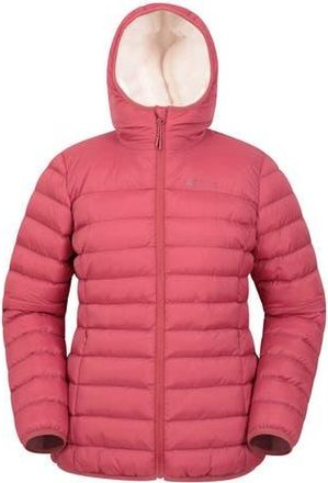 Mountain Warehouse Faux Fur Lined Padded Jacket in Rust at Nordstrom, Size 14