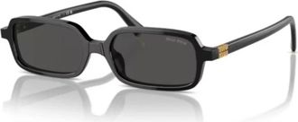 Miu Miu MU 11Zs Zonnebril - unisex - Zonnebrillen - Zwart - 51 MM - Accessoires
