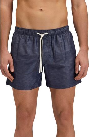 Sundek Solid Swim Trunks in Dark Navy at Nordstrom, Size X-Large