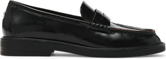 Steve Madden Adison Flat Shoe BLACK LEATHER