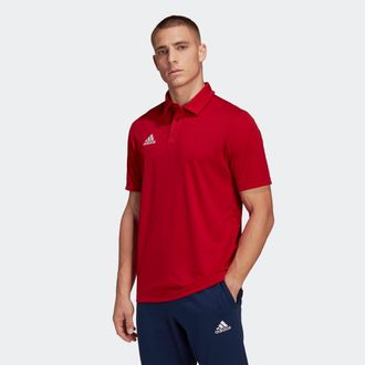 adidas Poloshirt ADIDAS PERFORMANCE ENT22 POLO, Herren, Gr. L, rot (team power rot 2), Obermaterial: 100% Polyester, Shirts Poloshirt
