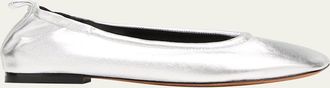 3.1 Phillip Lim ID Stretch Metallic Ballerina Flats