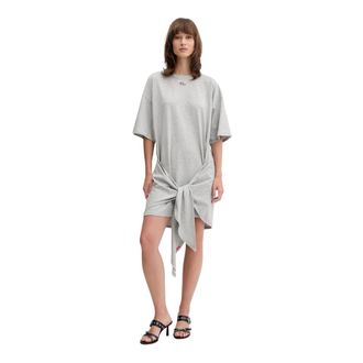Diesel Mujer, Vestidos, Gris, Talla: S