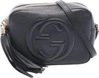 Gucci Pre-owned Soho Disco Bag Leather Shoulder Bag - - Pre-owned - Donna - Nero - ONE SIZE