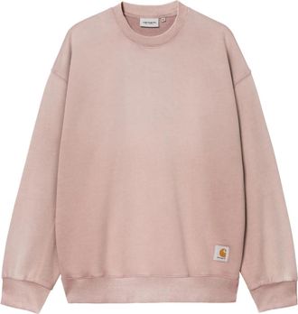 Carhartt Work in Progress Hudson Sweatshirt - Heren - Sweatshirts - Roze - S - Katoen - Hoodies & sweatvesten