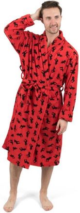 Leveret Mens Fleece Robe in Moose at Nordstrom, Size Small