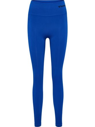 Hummel Trainingstights HUMMEL HMLTIF SEAMLESS HIGH WAIST TIGHTS, Damen, Gr. M (38), N-Gr, surf the web, Obermaterial: 85% Polyamid, 15% Elasthan, eng, Hosen 