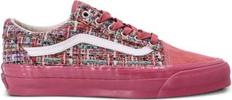 Vans Old Skool sneakers met tweed patroon - Roze