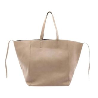 Celine Pre-owned Tote Bags, female, Beige, Size: ONE SIZE Pre-owned Cabas Phantom Leather Tote Bag
