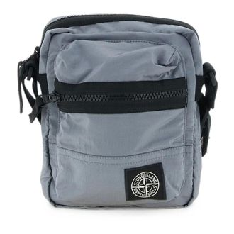 Stone Island Tassen, Heren, Blauw, ONE Size, Nylon, Pouch Bag met Verstelbare Band