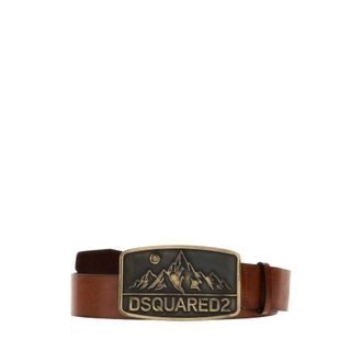 Dsquared2 Cintura Dominate Your Sport - - Accessories - Uomo - Marrone - 105 CM