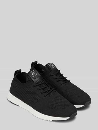 Marc O'Polo Low Top Sneaker mit strukturierter Stretch-Oberfl&auml;che in Black, Gr&ouml;&szlig;e 40