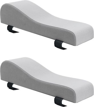 OEM Coj&iacute;n Ergon&oacute;mico De Relajaci&oacute;n Con Funda Extra&iacute;ble Y Lavable - Gris