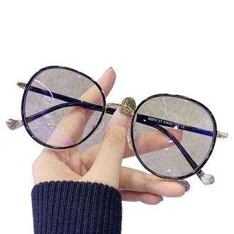 Generic Reading Glasses Large Frame Retro Tortoiseshell for Men and Women - Stylish Presbyopic Glasses Ideal for Computer Use