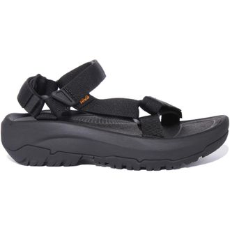 Teva Schoenen, Dames, Zwart, 41 EU, Zwarte sandalen voor vrouwen met verstelbare band
