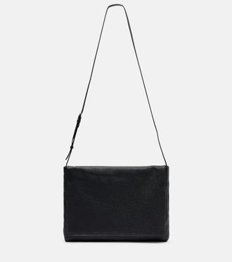 The Row Nan leather messenger bag