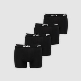 Levi's Repeat Logo Boxer Brief 4 pack - Mens - L - Black