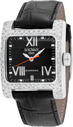 Locman Womens Classic Black Dial Watch