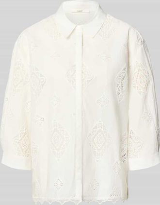 BA&SH Regular Fit Bluse mit H&auml;kelspitze Modell MURIEL in Ecru, Gr&ouml;&szlig;e XS