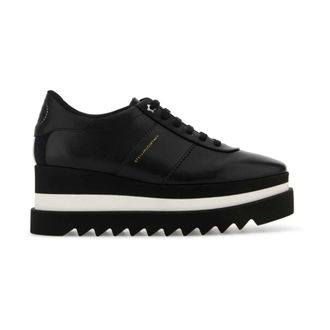 Stella McCartney Stella McCartney, Sneakers, female, Black, Size: 11 US Sneak-Elyse Platform Sneakers
