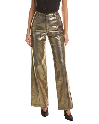 Cinq à Sept Cinq À Sept Gold Coated Francine Pant