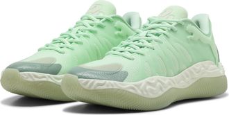 Puma Scarpe da basket con profilo basso HALI 1 unisex, Accessori, Verde, 49.5