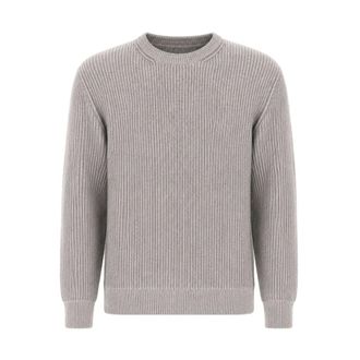 Paul & Shark Jersey de punto con cuello redondo - Knitwear - Hombre - Gris - 2XL