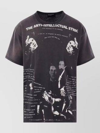 Enfants Riches Deprimes anti intellectual ethic statement graphic t shirt