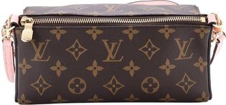 Louis Vuitton Pink Monogram Canvas Bloom Pouch (Authentic Pre-Loved)