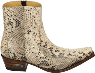 Sendra Bruin Leren Herenlaarzen - Heren - Cowboylaarzen - Bruin - 46 EU - Leer - Schoenen