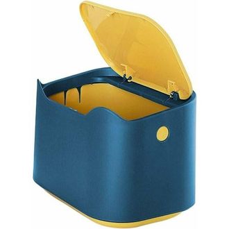 OEM Cestino Piccolo Da Ufficio, Mini Cestino Da Cucina/scrivania In Plastica Con Coperchio A Pulsante, Cestino Da Cucina, Pattumiera Da Cucina, Cestino Da
