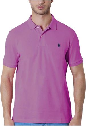 U.S.Polo Association Hombre, Camisetas, Rosa, Talla: 2XL