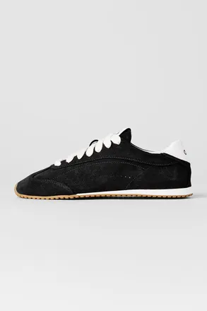 Alo Sunset Sneaker in Black, Size: 13M/14.5W