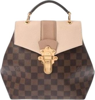 Louis Vuitton Pre-owned Backpacks, female, Multicolor, Size: ONE SIZE Pre-owned Damier Canvas Backpack