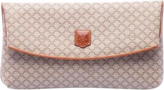 Celine Pre-owned Clutches, female, Beige, Size: ONE SIZE Pre-owned Fold-Over Clutch