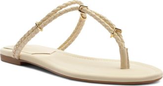 Schutz Cordelia Braided Strap Sandal in Egg Shell at Nordstrom, Size 5.5
