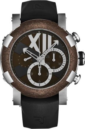 RJ Watches Titanic-Dna Chronograph Automatic Brown Dial Mens Watch RJ.TI.CH.301.10