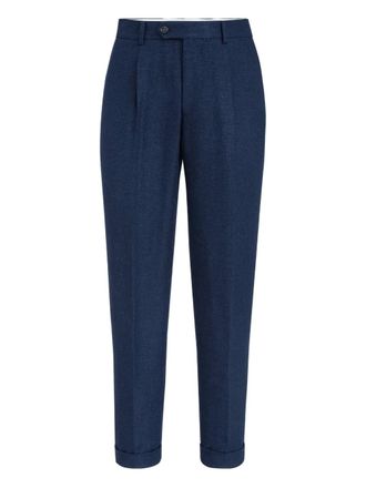 Brunello Cucinelli Pantaloni pliss&eacute; - Blu