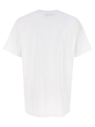Balmain Mens Bicolor Organic Cotton T-Shirt
