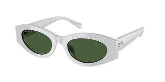 Tory Burch TY7222U 206271 Womens Sunglasses Silver Size 52